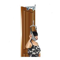 HFJKD Neck Cervical Traction Device Cervical Traction Fixation Machine Door Neck Traction Device Neck Pain Relief Suitable for Everyone,Durable