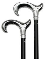 Shiny Chrome Black Cane Beechwood Handle  -Affordable Gift! Item #DHAR-9763200