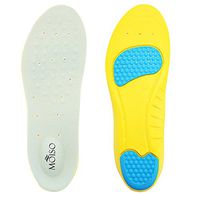 MOISO Memory Foam Orthotic Insoles for Plantar Fasciitis with Arch Support Shock Absorption Pad Design for Men & Women