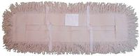 JaniMop Utility Cut End Cotton Dust Mop, Tie-On, Natural, 72" x 5" (1 Each)