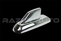 Razer Auto Triple Chrome plated Antenna Cover (Only for Antenna with Large Base Size: 7" Long) for 2014-2016 Chevy Silverado 1500, 2015-2016 Chevy Silverado 2500/3500, 2015-2016 Chevy Tahoe, Suburban