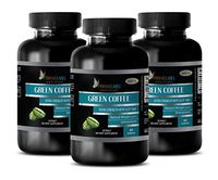 Fat Loss Pills for Men - Green Coffee Extract - Extra Strength with GCA 800 - Fat Burners for Men - 3 Bottles (180 Capsules)