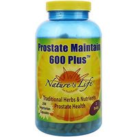 Nature's Life Prostate Maintain 600+ Veg Capsules, 250 Count (Pack of 3)