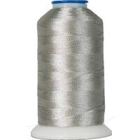 Threadart Polyester Machine Embroidery Thread By the Spool - No. 428 - Banner Grey - 1000M - 40wt - 220 Colors Available
