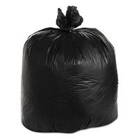 40" x 48" High-Density Can Liners in Black