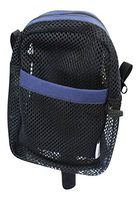 Cane Buddy - Secure Pouch, Carrying Bag for Cane, Walker, Crutches, Hiking Stick and Wheelchairs (Navy- Small)