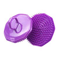 Silicone Shampoo Scalp Shower Body Washing Hair Massage Massager Brush Comb