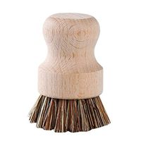 Cngstar Natural Beech Dish Brush for Dishes Cast Iron Pots Pans Vegetables Used In Bathroom Kitchen Sink Household Cleaning,Style 2