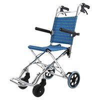 Red cloud Foldable Transport Wheelchair, Aluminum Ultra-Light Wheelchair with Brake Storage Bag, Mobile Travel Medical Wheelchair (L×W×H) 19.69×11.81×27.56inch