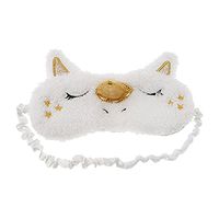 Daliuing Lovely Plush Animal Shape Sleeping Eye Mask Comfortable Soft for Shift Work Naps Kids Teens Girl Woman