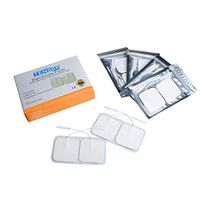 Alice-store Individual 2"x2" Re-useable TENS & EMS Carbon Electrode Pads,FDA Cleared,20 Pces