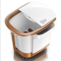 Foot Massager Deep Shiatsu Kneading Massage, Heat Rolling, Relaxation Soothing for Stiff Muscles Foot Pain Ideal for Home or Office Use