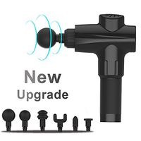 Hasde Massage Gun Percussion Massager, Muscle Massager for Deep Tissue and Fascia, Handheld Electric Massager for Instant Muscle Relax, 6 Interchangeable Attachments