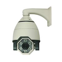 High Speed Infrared PTZ dome camera (Outdoor / Indoor) 620 TVL B/W, 540 TVL Color, 1/4" Sony Super HAD CCD 27X Optical zoom, 42 pcs IR LED(330 ft), DC 12V (RPTZ550X27IRS)