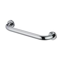 Vineyard Bathroom handrail, 60cm Long Polished Chrome Non-Slip handrail for The Elderly Child Disabled for Bathroom Shower Room Bathroom