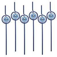 Pangea Brands 1558001923 Tampa Bay Rays Team Sipper Straws