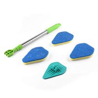 Monllack Touch Free No Stretching Bending Kneeling Clean Reaching Scrubber Bathtub Kitchen Cleaner with Telescopic Ergonomic Handle