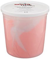 Sammons Preston Micro-Fresh Putty, Antibacterial, Antifungal, and Antimicrobial Therapy Putty for Hands and Feet Exercises, Color Coded Non-Toxic Clay, Medium Soft, Red, 5 Pounds