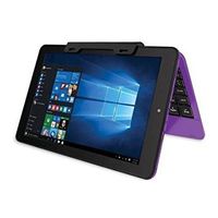 2016 RCA Cambio Purple 10.1" 2-in-1 Tablet PC with Detachable Keyboard and Windows 10