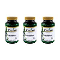 Swanson Niacinamide 250 mg 250 Caps 3 Pack