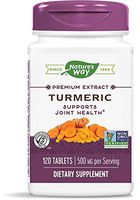 Nature's Way Premium Turmeric, 500mg per Serving, 120 Tablets (Pack of 2)
