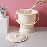 XYQRHUS PP Pots Bedpan, Plastics Urinal, Children Chamber Pot, Pregnant Women Potty, Female Urine Buckets Urinals, Adults With Lids Potty For Chamberpot Chamber Pot With Lid Chamber pot,Emergency Urin