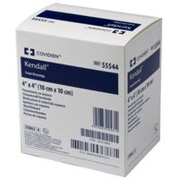 Covidien 55548 Kendall Wound Dressing, Hydrophilic Foam, 4" x 8" Size (Pack of 10)