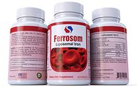 Ferrosom Iron Supplement by Siba Pharm – Liposomal Dietary Iron Vitamin – Rich in Vitamin C, B12, Folic Acid - Vegan