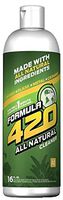 All Natural by Formula 420 | Glass Cleaner | Cleaner Pack | Safe on Glass, Metal, Ceramic, and Pyrex | Cleaner - Assorted Sizes (16 oz)