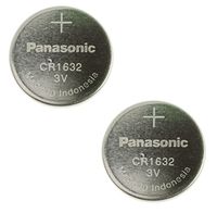 Panasonic CR1632-2 CR1632 3V Lithium Coin Battery (Pack of 2)