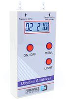 OXYGEN Analyzer by FORENSICS | Li-Ion Rechargeable | 21%-100% with 0.1% resolution | Oxygen, Flow and Pressure Readings |