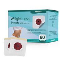 Reejoys 60pcs weight loss sticker, advanced course of treatment, metabolism booster with magnet, traditional Chinese medicine, for waist abdominal fat, effective and safe slimming