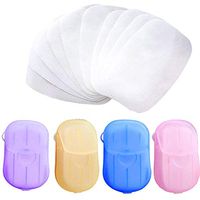 Hand Sanitizer Cleaning Supplies, 20Pcs Disposable Mini Soap Travel Toilet Paper Outdoor Hygiene Hand Soap