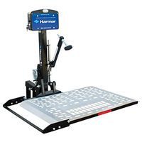 Harmar Mobility AL100HD Universal Scooter Lift Outside Fully Automatic Carrier with II/III Hitch Adapter & Swing-Away Arm