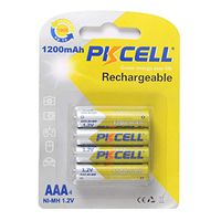 4pcs 1200mAh NI-MH Batteries 1.2V Rechargeable AAA Battery Environmental Friendly Fit Most Electronic Products