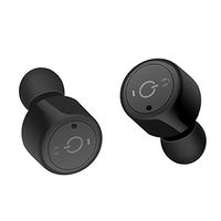 Vaialen Mini Twins Bluetooth Earphones True Wireless Headphone Super Bass Stereo Headset (Black)