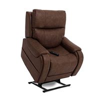 Pride ViVaLift Atlas V.2 Infinite Lay Flat Lift Chair (PLR985M) with Inside Delivery and Setup Option (Badlands Walnut, Curbside Delivery)