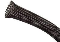 2 1/2" Black Mesh Sleeving - (10 ft. spool)