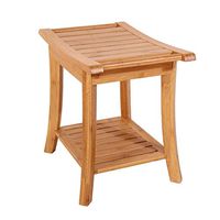 Toilet Safety Frames & Rails Solid Wood Bathroom Stool Multi-Function Anti-Slip Stool Anti-Slip Bath Stool for The Elderly Pregnant Women Armrest Seat Bearing Weight 250KG