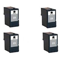 Amsahr 18C1623 Lexmark 18C1623, X3530 Remanufactured Replacement Ink Cartridges, 4-Pack, Black