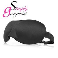 Simply Gorgeous Luxurious 3D Sleep Eye Mask - Black