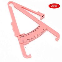 SRSGF Personal Body Fat Tester Calipers Body Fat Measurement Tool, Keep Slim Fitness Clip,for Fat Mass Monitoring
