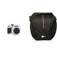 Kodak PIXPRO Astro Zoom AZ421 16 MP Digital Camera with Compact System/Hybrid Camera Case (White)