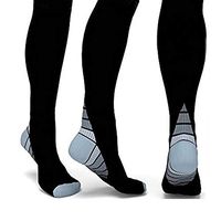 FOCUSIN Sport Compression Socks 20-30 mmHg for Men Women Medical Nurses Athletic Travel