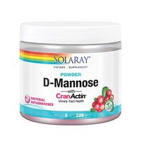 Solaray D-Mannose with CranActin Cranberry AF Extract Powder 226 g | Healthy Urinary Tract Support | 30 Servings | 8 oz