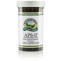 Naturessunshine APS II with White Willow Bark Nervous System Support 100 Capsules (Pack of 2)