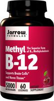 Jarrow Formulas, Methyl B12 Lozenges 5000Mcg, 60 Tablets