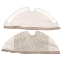 JUSTDOLIFE Mop Cloth Soft Cotton Professional Mop Pad Compatible with Xiaomi Roborock 2