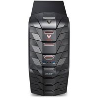Acer Predator AG3-710 Gaming Desktop Computer, Intel Quad-Core i5-6400 2.7GHz, 8GB Memory, 128GB M.2 SSD + 1TB HDD, NVIDIA GeForce GTX 1060 3GB DDR5 Graphics, DVDRW, 802.11ac, Bluetooth, Windows 10 (Certified Refurbished)