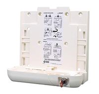 Becton-Dickinson Sharps Collector Bracket Locking Wall Bracket Plastic